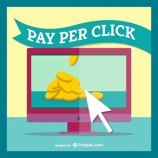 Pay-per-click monitor with coins